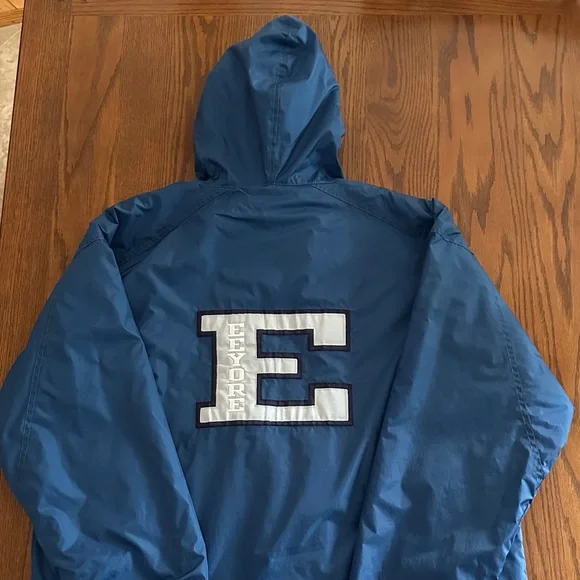 Vintage The Disney Store Eeyore Blue Windbreaker Size M - Picture 7 of 10